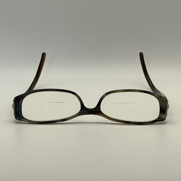 Vintage Gucci GG 3009 SVF Tortoise Horsebit Eyeglass Frames Made in Italy Authen - Picture 9 of 13